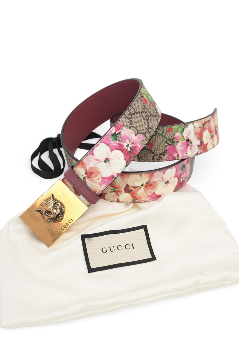 Pre-loved Gucci Blooms Belt – Audrey
