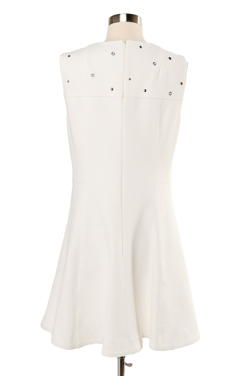 white christmas dresses Akris Punto Grommet Fit and Flare Dress – Audrey's of Naples