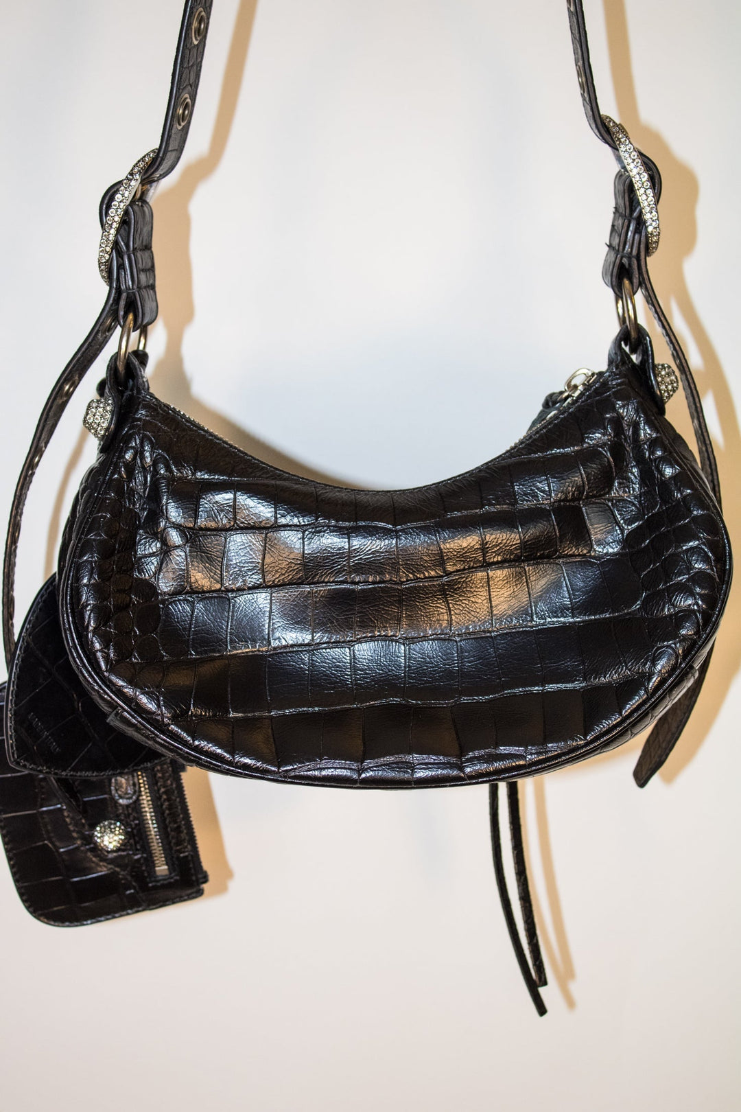 Balenciaga Rhinestone Le Cagole XS – Audrey's of Naples