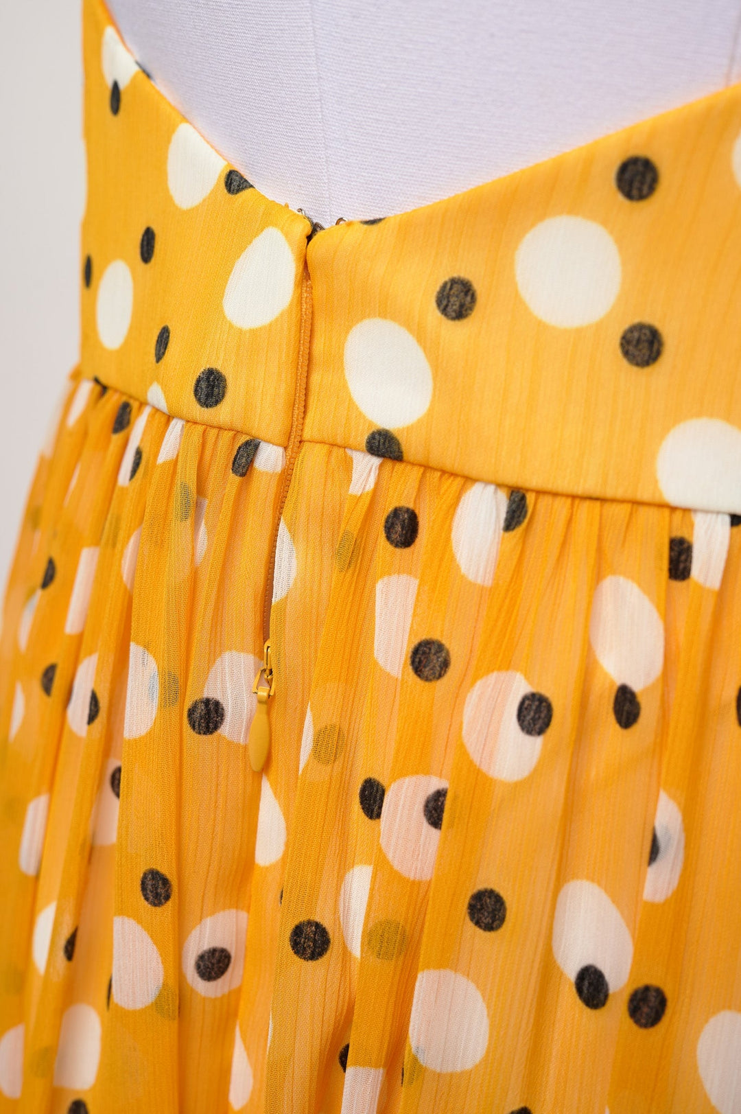 Carolina Herrera Polka Dot Ruffle Halter Maxi Dress Audrey's of Naples Carolina Herrera Polka Dot Ruffle Halter Maxi Dress Audrey's of Naples