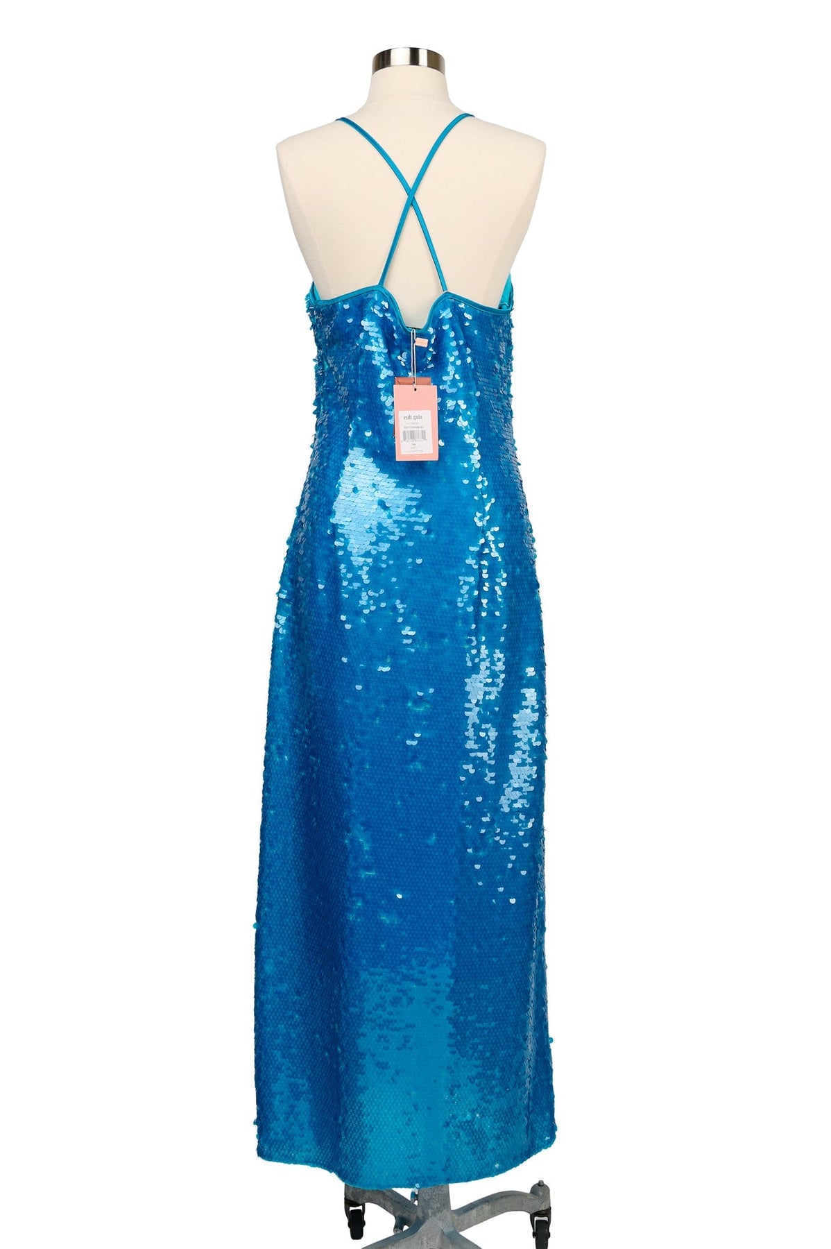 cult gaia blue sequin dress Rent Cult Gaia Blue Dress UK 10