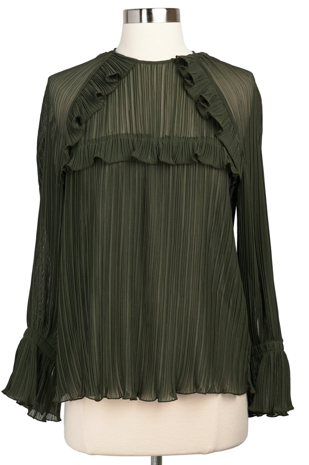 strapless open back dress Kenzo Plisse Long Sleeve Top – Audrey's of Naples
