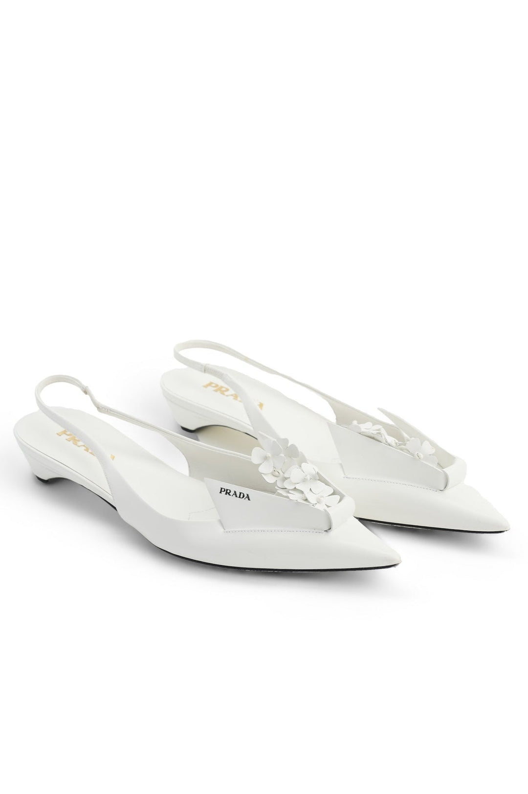 Prada Floral Applique Slingback Pumps – Audrey's of Naples Prada Floral Applique Slingback Pumps – Audrey's of Naples