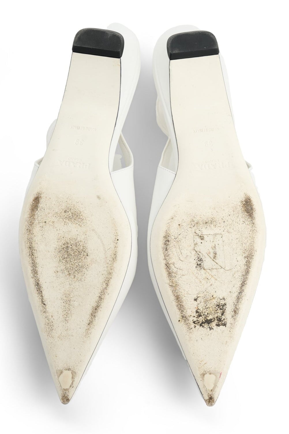 Prada Floral Applique Slingback Pumps – Audrey's of Naples