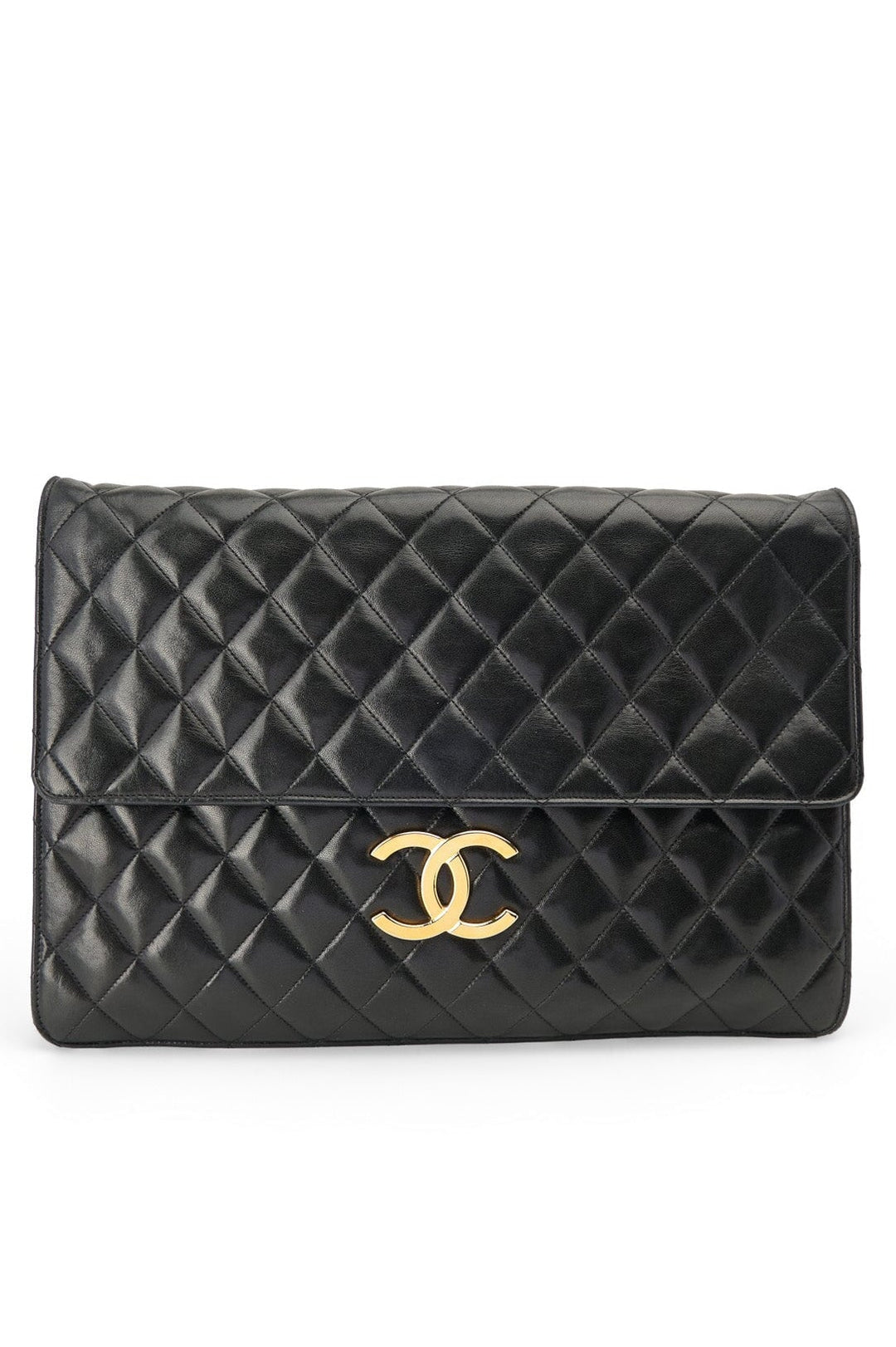 アクセサリ- CHANEL Pre-loved Chanel 1989 XXL Flap Clutch – Audrey's of Naples