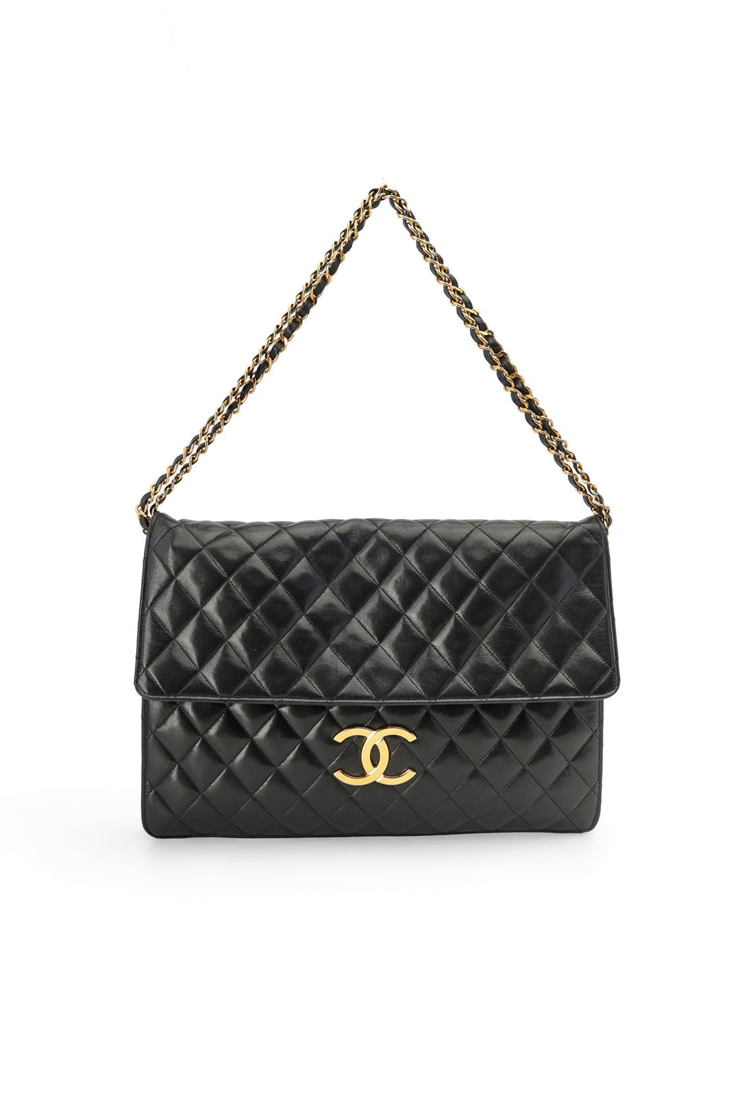 Pre-loved Chanel 1989 XXL Flap Clutch – Audrey's of Naples