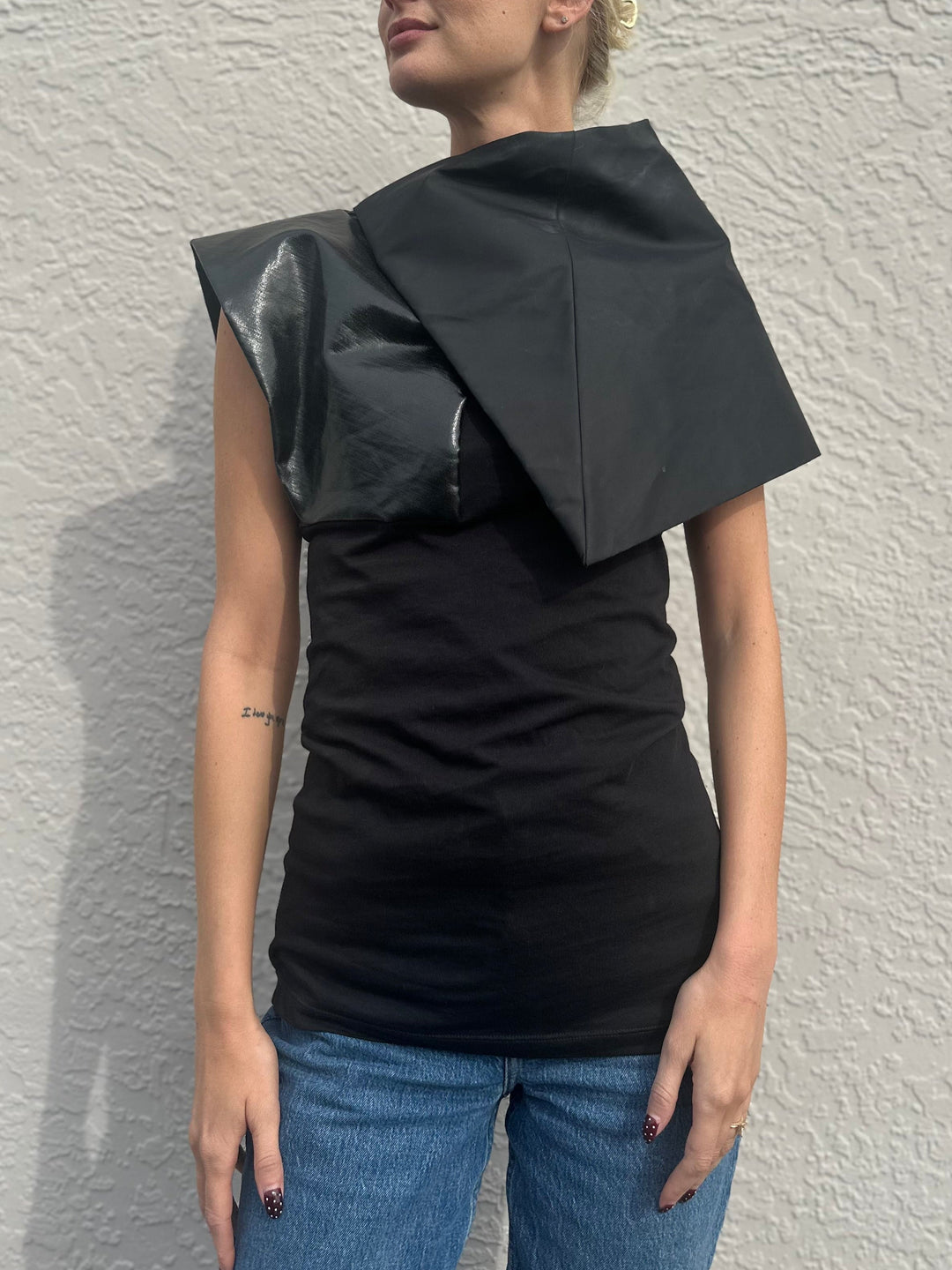 Rick Owens アシメントリートップス Rick Owens S/S 2018 Dirt Asymmetrical Top – Audrey's of Naples