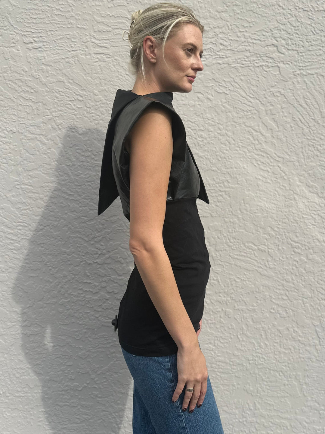 Rick Owens アシメントリートップス Rick Owens S/S 2018 Dirt Asymmetrical Top – Audrey's of Naples