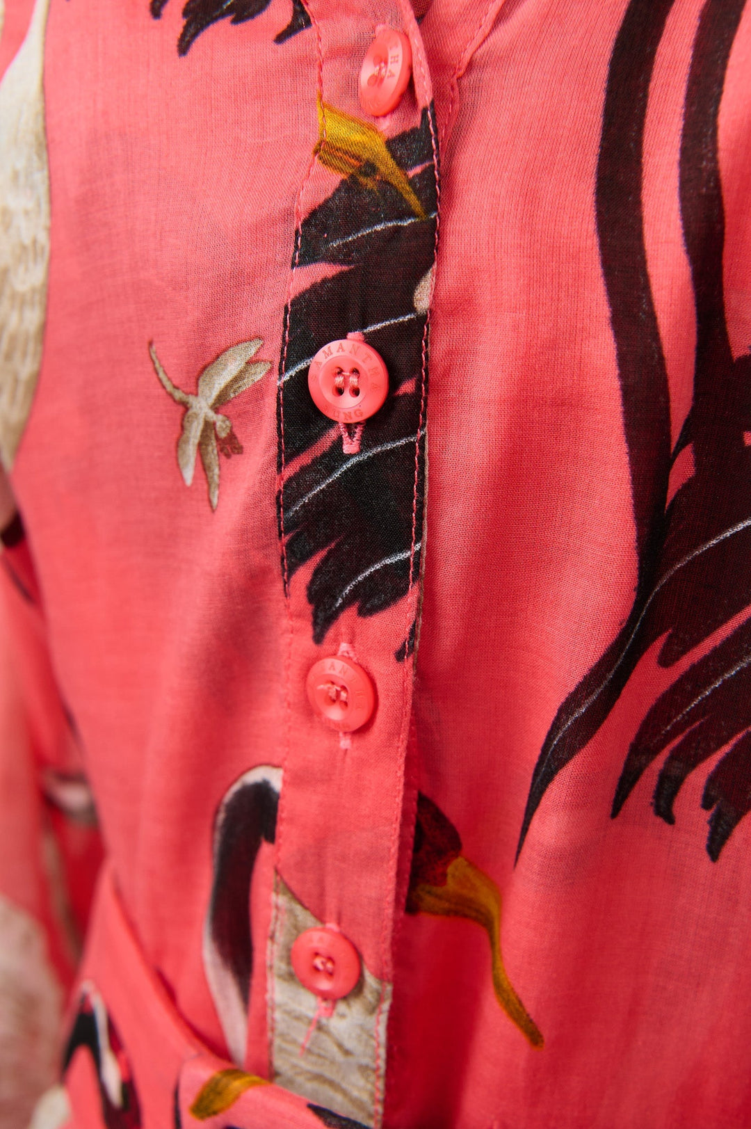 Samantha Sung Sicilian Orange Patterned Belt, Size 10 Samantha Sung main image 3