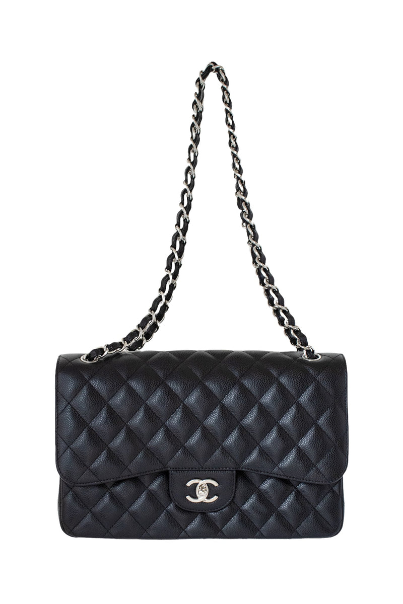 Chanel Black Caviar Flap Bag – Audrey's of Naples